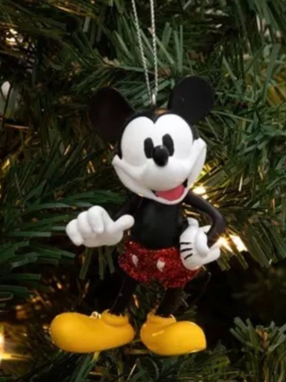 Vintage Mickey & Minnie Christmas Ornament Set| NEW